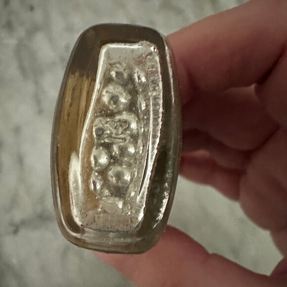 Vintage House Of McCormick Decors Silver Dragees Giraffe Label Bottle Baking Mem - Picture 9 of 13